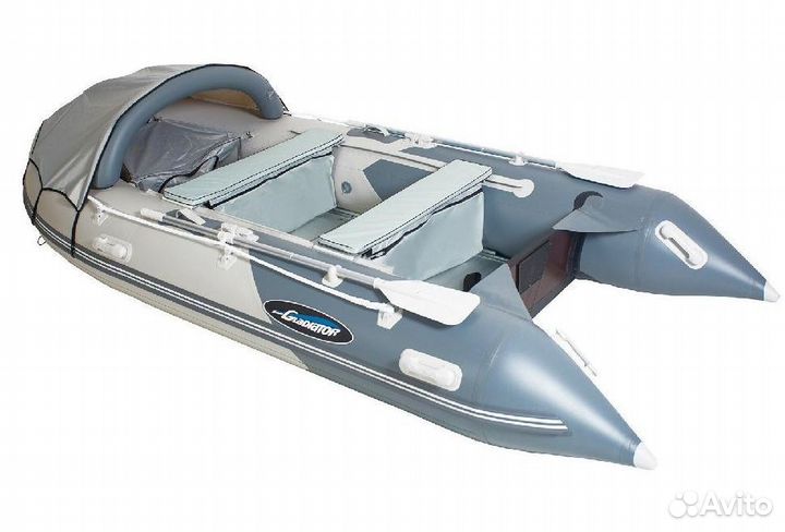 Надувная лодка gladiator D420AL tumen