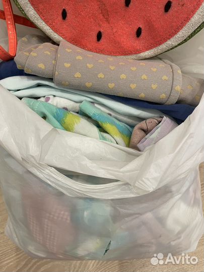 Пакет вещей на рост 110 девочка