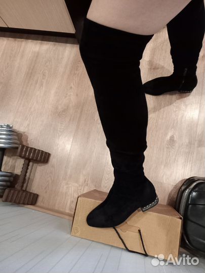 Сапоги ботфорты