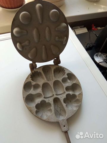 Вафельница орешница грибочница СССР