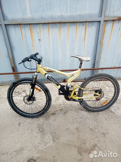 Велосипед горный,двухподвес,dartex crusader