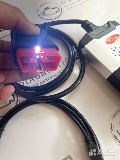 Cканер Delphi DS150 двухплатник Autocom