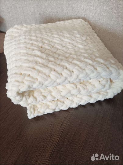 Плед детский плюшевый