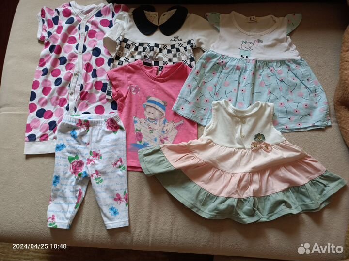 Детские летние вещи пакетом 62