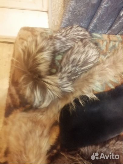 Меховая жилетка и воротники