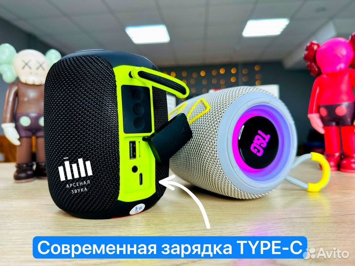 Портативная колонка блютуз TG555 bluetooth