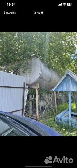 Железный бак