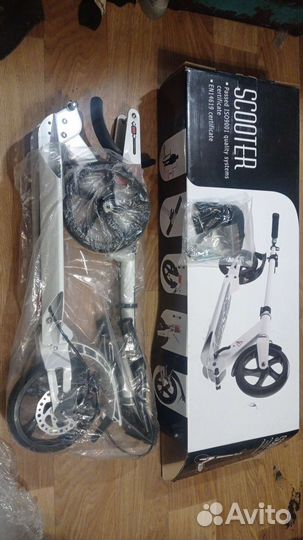 Самокат дисковый тормоз