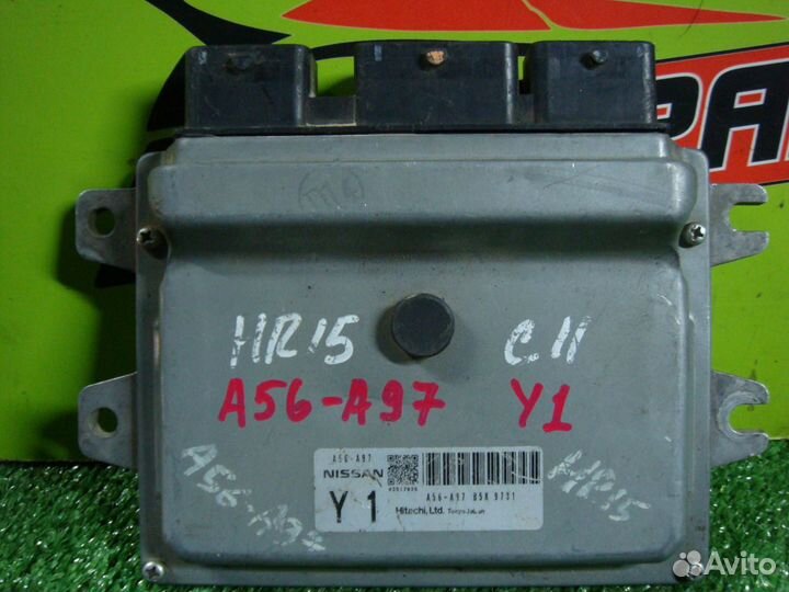 Блок EFI nissan C11,SC11 tiida,tiida latio HR15-DE