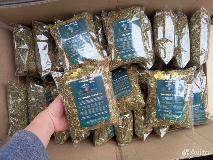 Травяной чай из Крыма оптом 100 упаковок