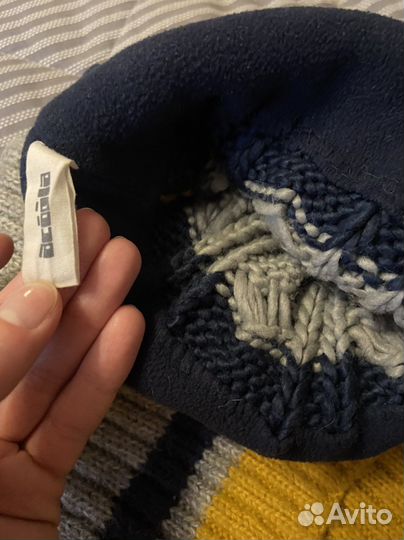 Комплект детский шапка и шарф