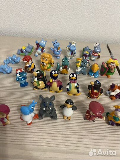 Игрушки из киндера 90х