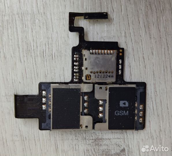 HTC Desire V плата сим (sim) карт dual