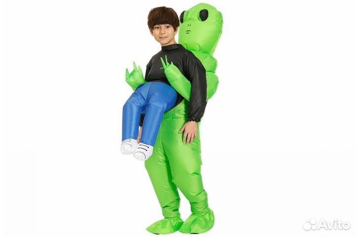 Надувной костюм похищение инопланетянином