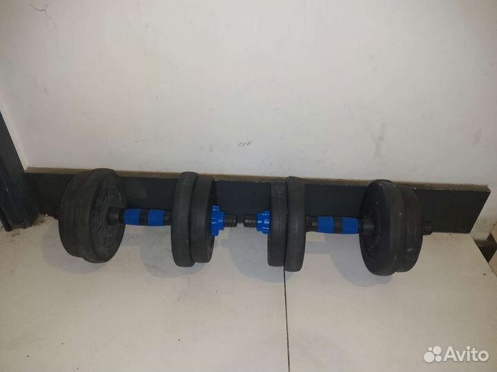 Гантели 15 кг, набор для фитнеса, новые гантели