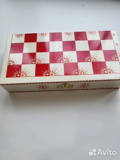 Шахматы ручной работы походные