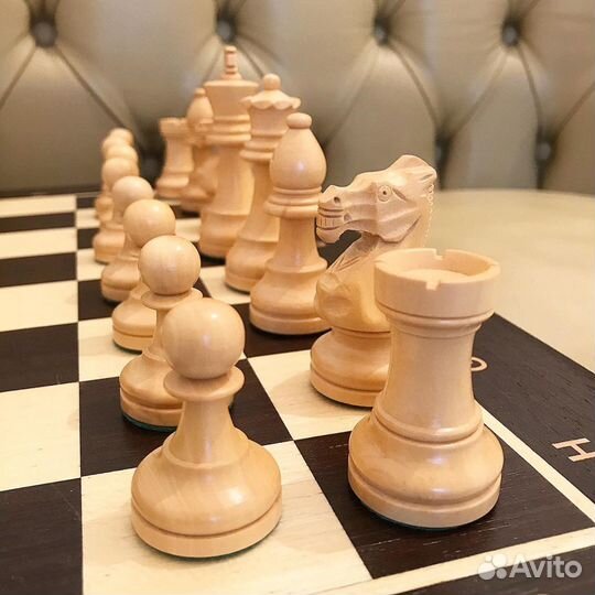 Шахматы деревянные складные