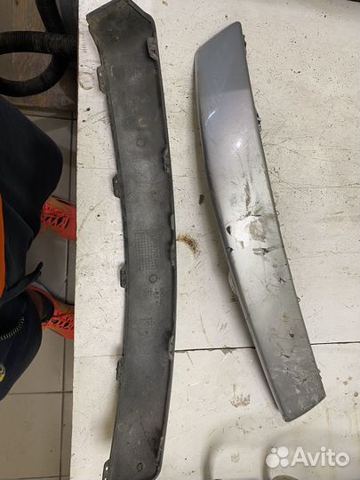 Молдинг переднего бампера ситроен С4 купе