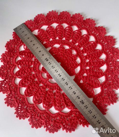 Салфетки вязаные крючком