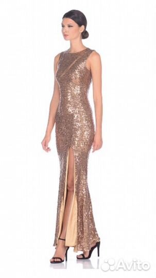 Платье вечернее из паеток. Размер 42. Новое