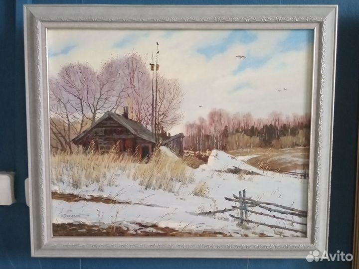 Картина маслом на холсте 