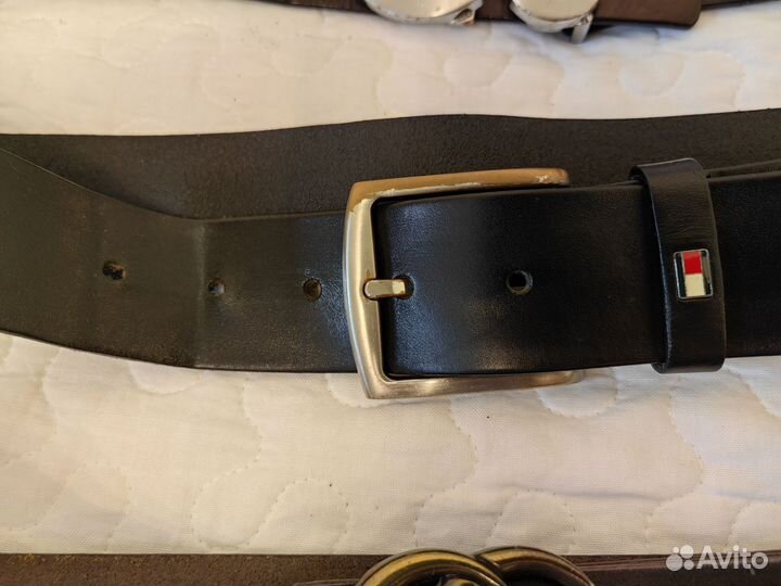 Ремни мужские и женские б/у, кожа и текстиль