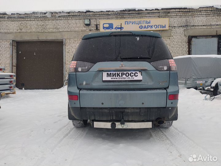 Фаркоп для Мицубиси Аутлендер XL нержавейка шар F