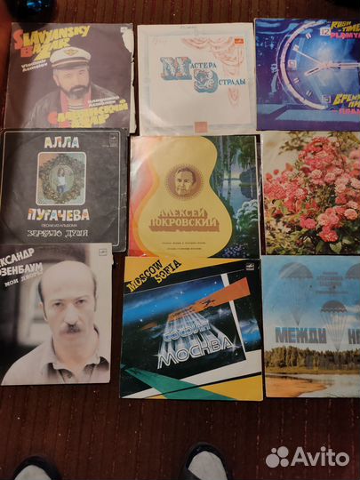 Виниловые пластинки СССР