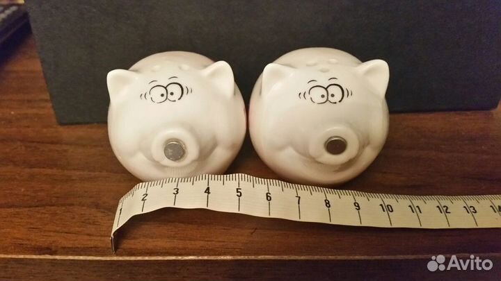 Солонка и перечница Свинки новые