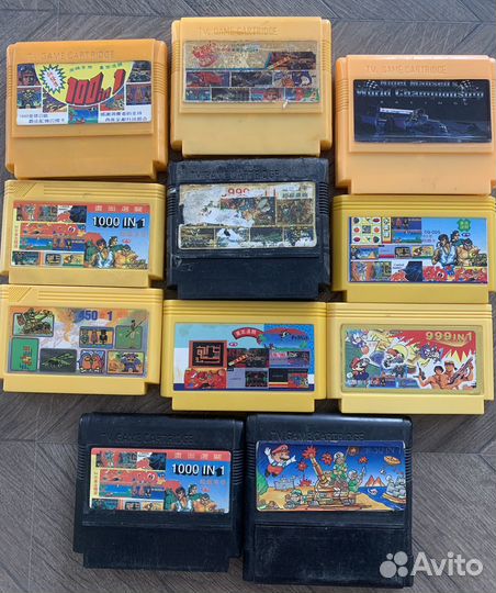 Катриджи денди их 90х (dendy )