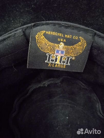 Кожаная шляпа Walker U-Shape-It Black