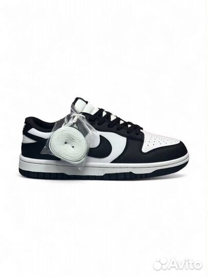 Кроссовки Nike Dunk SB Low Panda Black White Gum