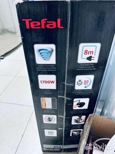 Моющий пылесос паровой tefal