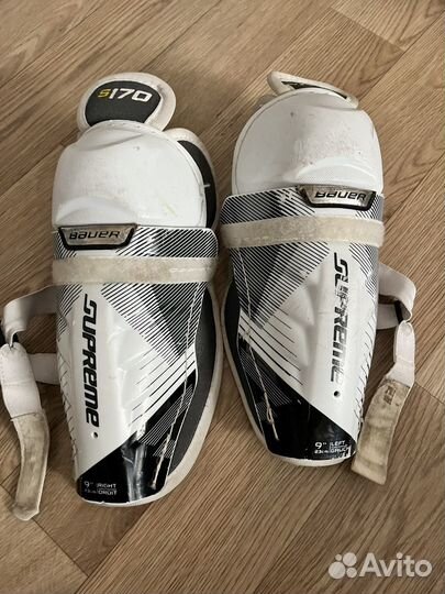 Щитки хоккейные 9 детские bauer