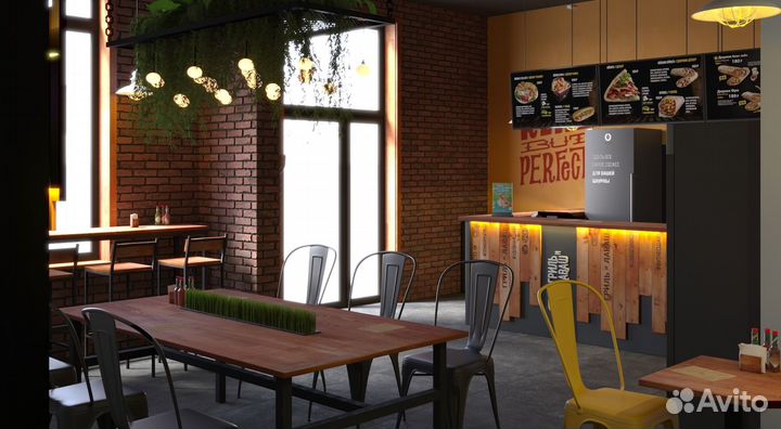 Кафе Гриль и Лаваш - 80 м2. Шаурма. Франшиза
