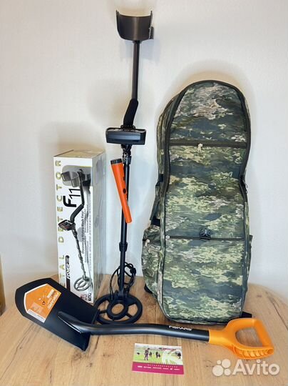 Металлоискатель fisher f11 комплект