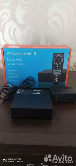 Продам аdsl роутер и приставку от Ростелеком