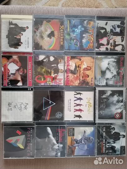 Музыкальные cd диски рок, поп
