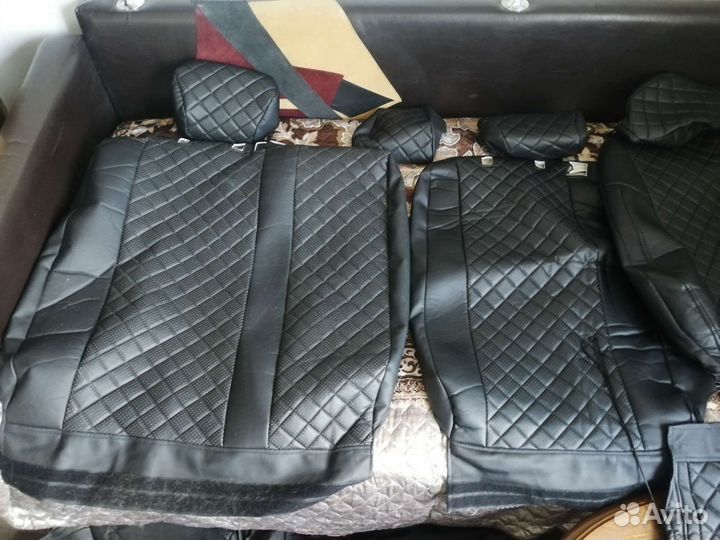 Чехлы автопилот для Рено логан 2. solaris, kia rio