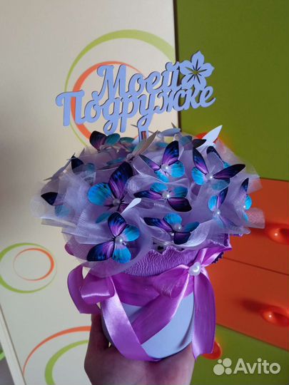 Букет из бабочек