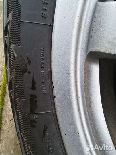 Шины на литых дисках