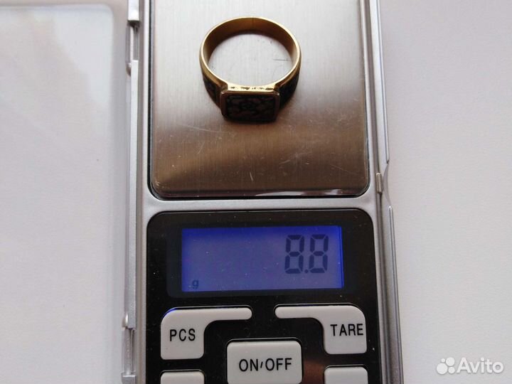 Печатка серебро 875пр