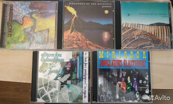 Музыка на CD: 5 дисков