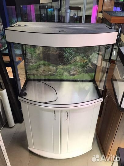 Аквариум 140л + тумба и свет. Панорамный.Гарантия