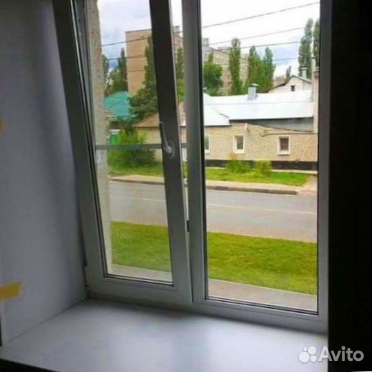 Пластиковое окно новое с установкой