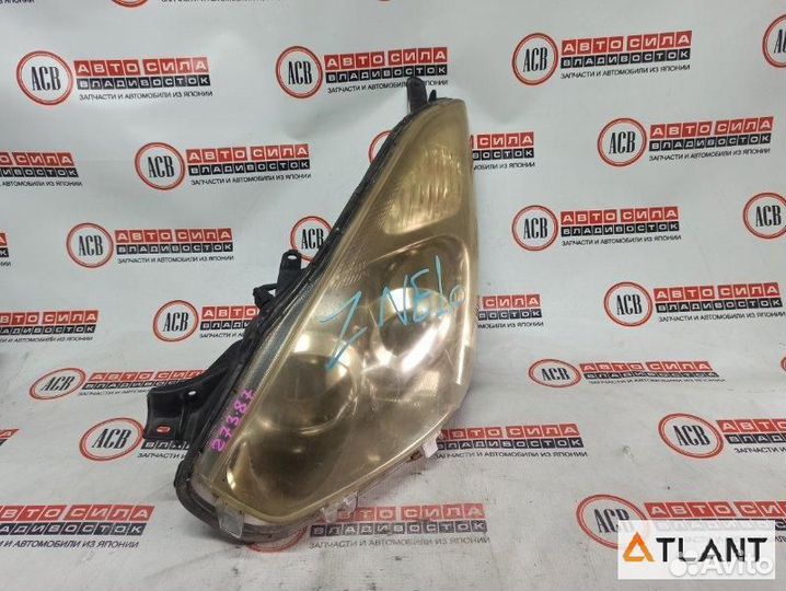 Фара левая toyota wish
