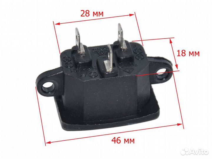 Сетевой разъем термопота redmond MTP-M804