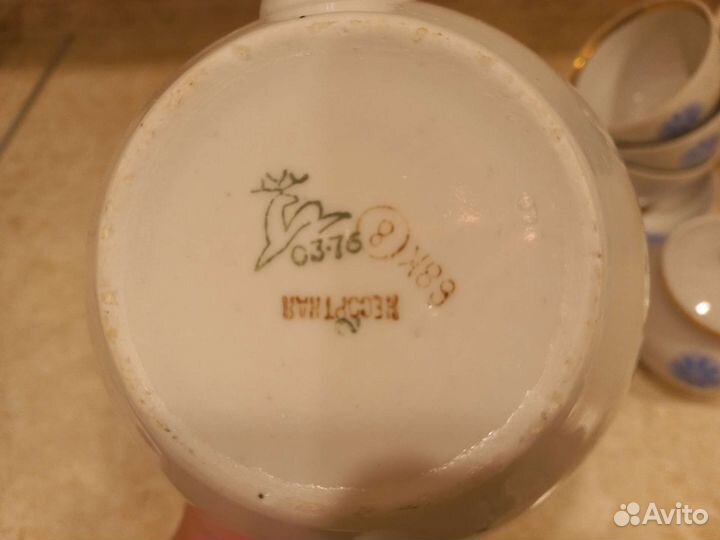 Чайный сервиз СССР