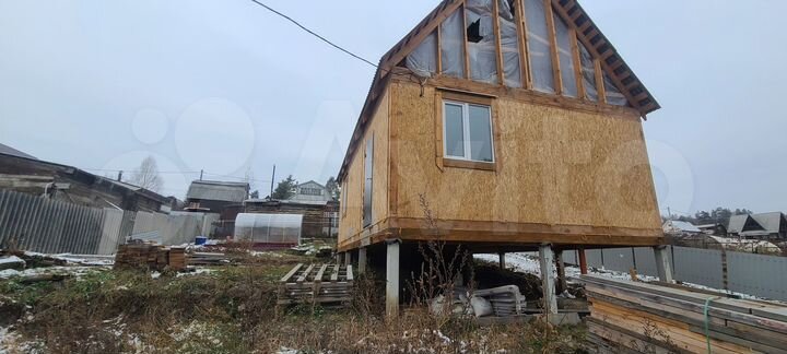 Дом 80 м² на участке 5 сот.