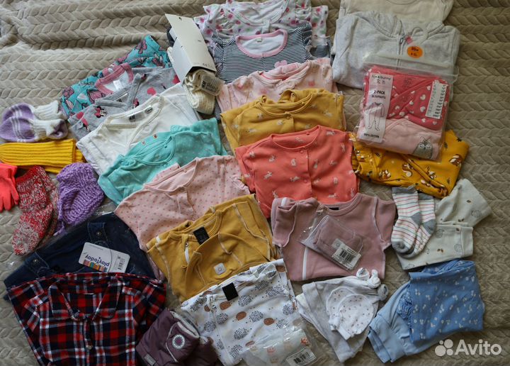 Одежда любимых брендов на 3-12 мес